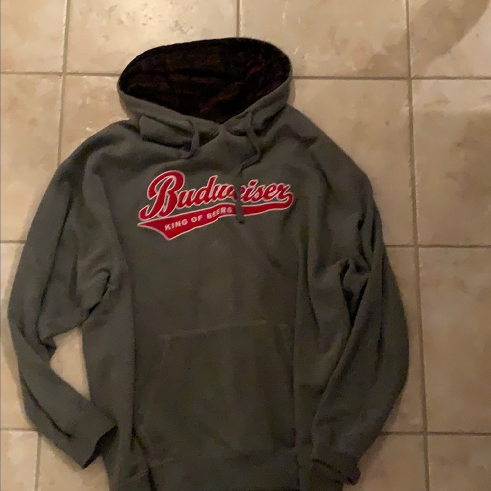 Budweiser hooded sweatshirt